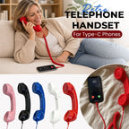 Retro-telefonrør til Type-C-mobiler