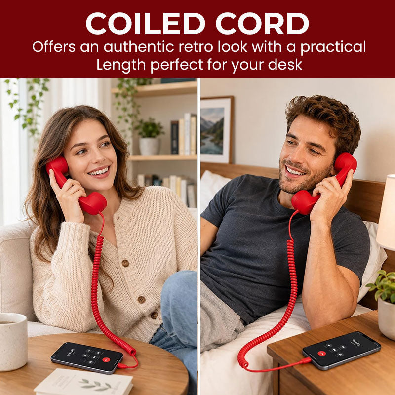 Retro-telefonrør til Type-C-mobiler
