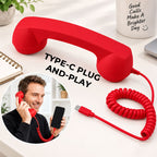 Retro-telefonrør til Type-C-mobiler
